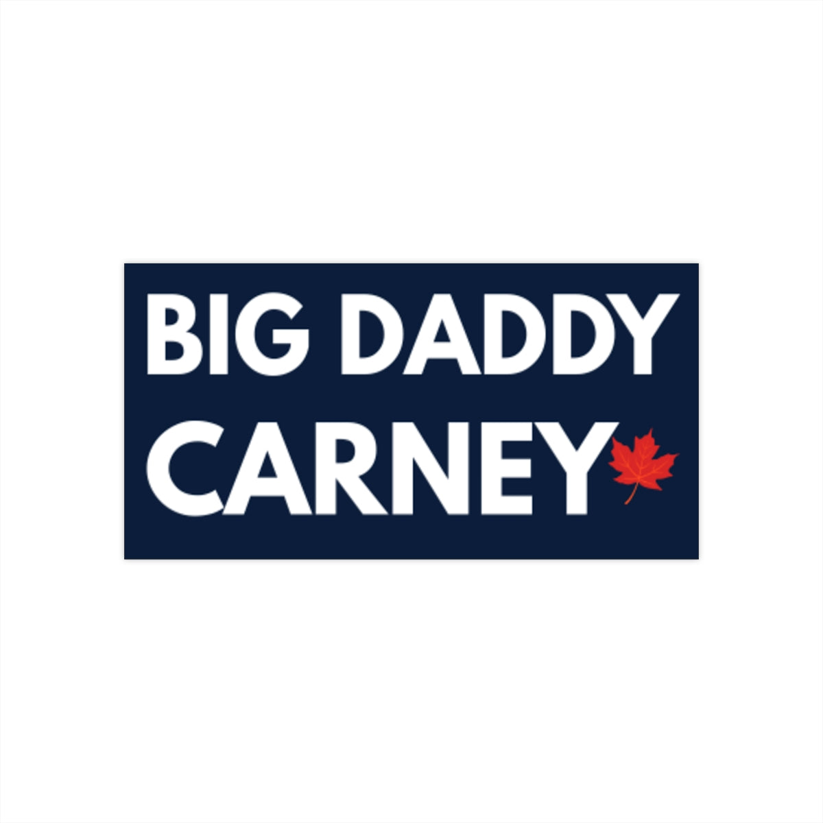 BIG DADDY CARNEY - Bumper Sticker